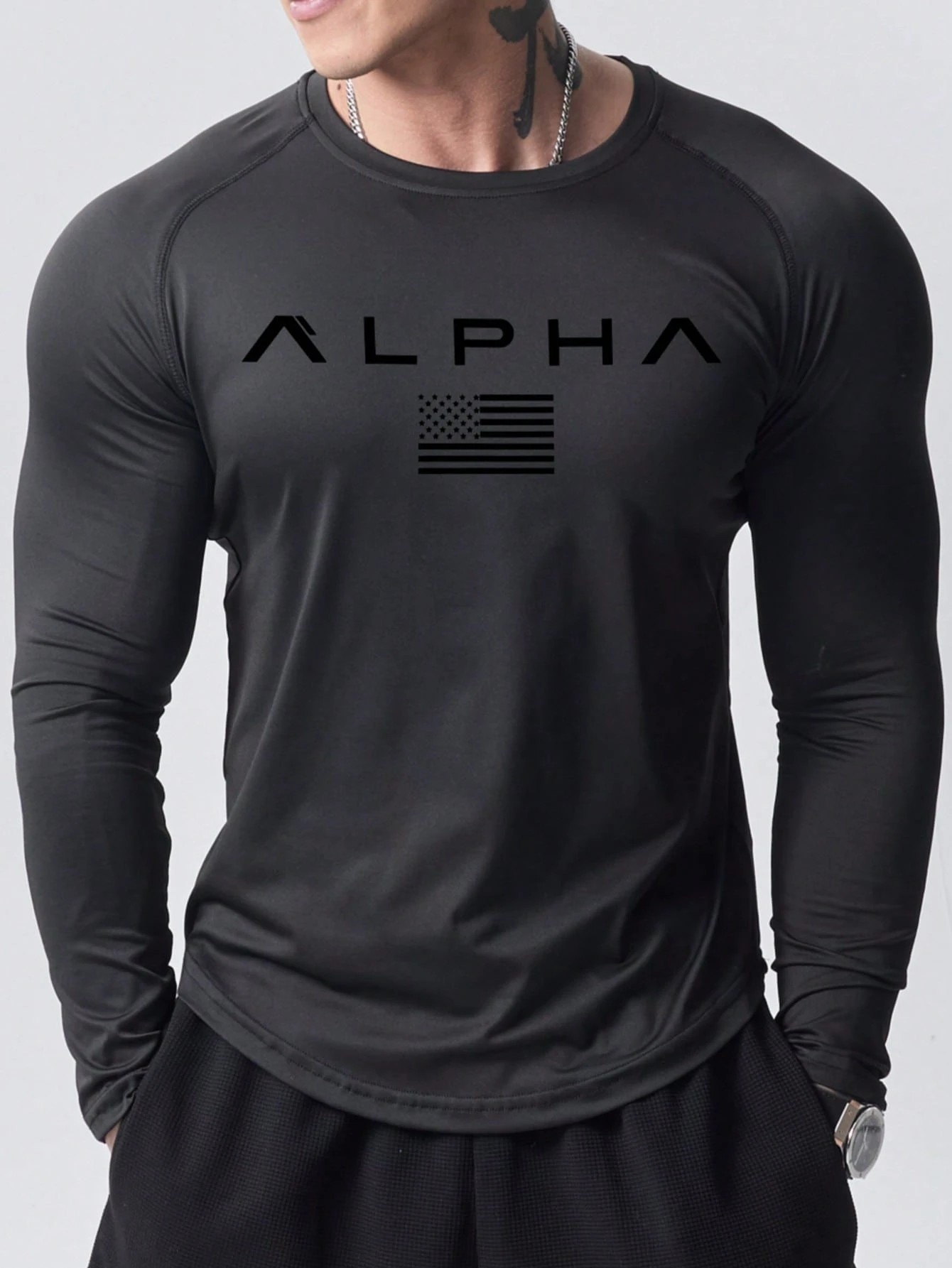 Street Fashion Men 2025 - เสื้อยืดแขนยาวผู้ชายรุ่นใหม่สำหรับฤดูใบไม้ผลิและฤดูใบไม้ร่วงปี 2025 โดดเด่นด้วยแฟชั่นแนวสตรีทและความสบาย พร้อมลายพิมพ์ตัวอักษร 3 มิติ