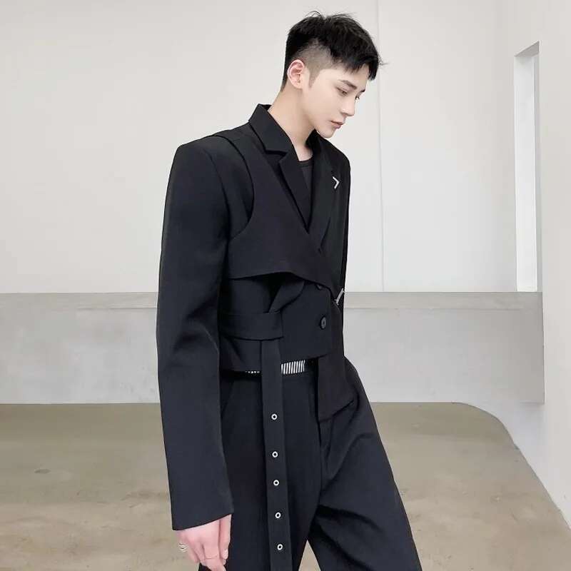 LUZHEN Original Asymmetric Spl - Street Fashion Men 2025 บทวิจารณ์และราคา