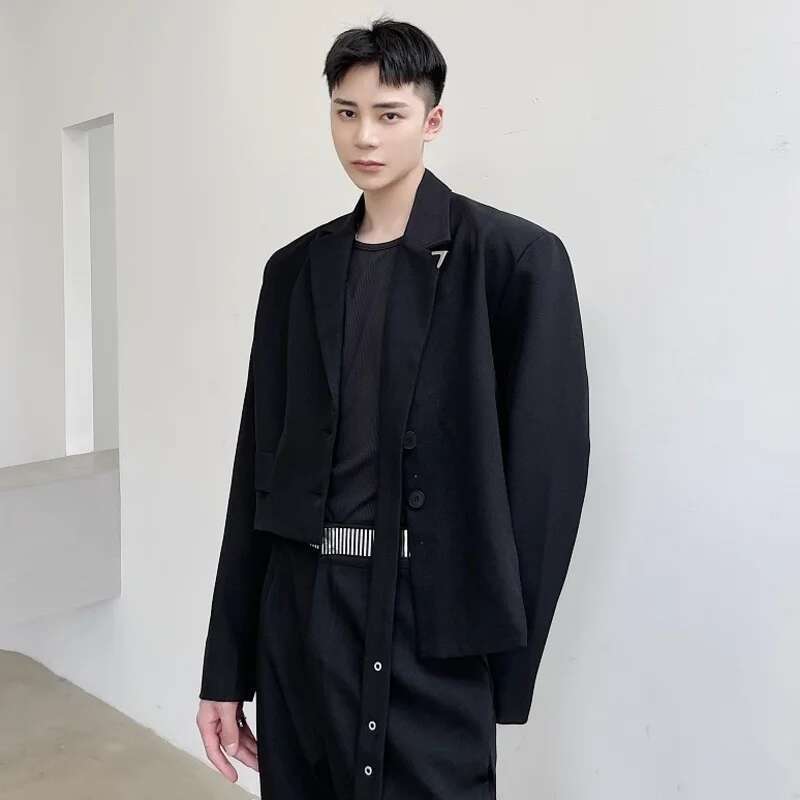 LUZHEN Original Asymmetric Spl - Street Fashion Men 2025 บทวิจารณ์และราคา