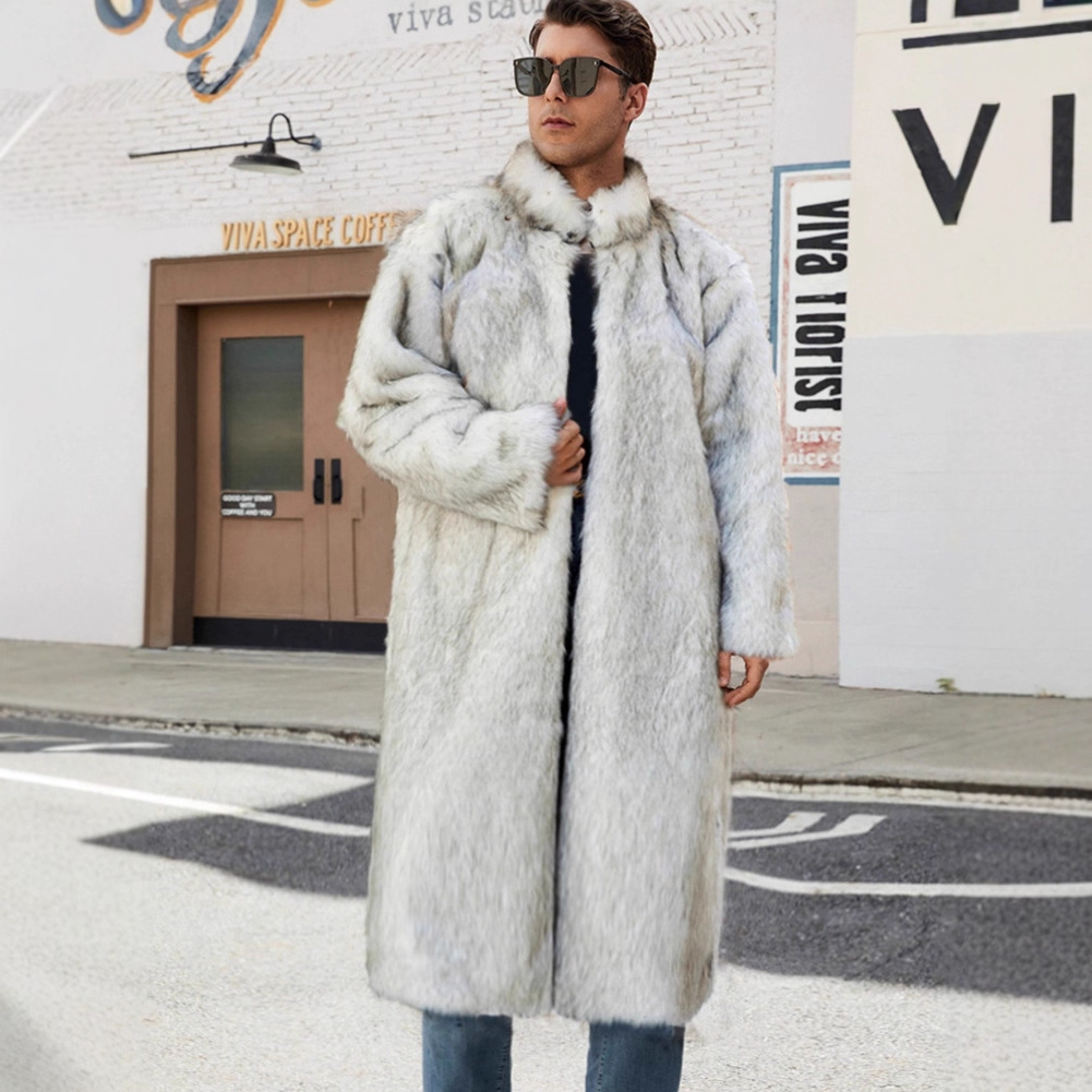 เสื้อโค้ทขนเฟอร์เทียมผู้ชายแบบ - Street Fashion Men 2025 บทวิจารณ์และราคา