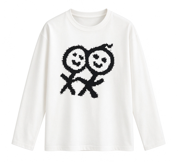 เสื้อยืดแขนยาวผู้หญิงสไตล์กรัน - Street Fashion Y2K บทวิจารณ์และราคา